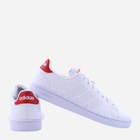 Чоловічі кеди низькі adidas Advantage HR0235 42.5 Білий/Червоний (4066746167175) - зображення 3