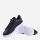 Tenisówki męskie z eko skóry adidas Advantage ID9630 43.5 Czarny/Biały (4066755704576) - obraz 4