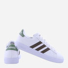 Tenisówki męskie z eko skóry adidas Grand Court 2.0 HP2536 40.5 Biały/Brązowy (4066746622285) - obraz 3