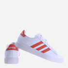 Tenisówki męskie z eko skóry adidas Grand Court 2.0 ID2948 40 Biały/Pomarańczowy (4066764253386) - obraz 3