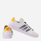 Чоловічі кеди низькі adidas Grand Court Beyond GW8816 42 Білий/Жовтий (4065418296991) - зображення 3