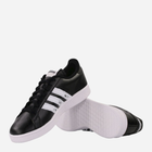 Tenisówki męskie z eko skóry adidas Grand Court Beyond GX5755 41.5 Czarny/Biały (4065418173322) - obraz 4