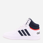 Sneakersy męskie za kostkę adidas Hoops 3.0 Mid GY5543 42 Białe (4064053694162) - obraz 2