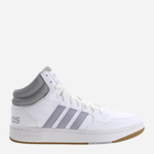 Sneakersy męskie za kostkę adidas Hoops 3.0 Mid IG5568 46.5 Białe (4066756236434) - obraz 1