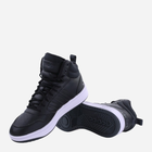 Чоловічі зимові снікери adidas Hoops 3.0 Mid WTR GZ6679 40.5 Чорні (4065426087512) - зображення 4