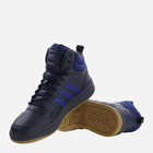 Чоловічі зимові снікери adidas Hoops 3.0 Mid WTR IF2635 40 Темно-сірі (4066756281182) - зображення 4