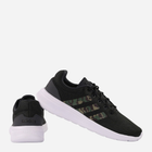 Чоловічі кросівки для бігу adidas Lite Racer Cln 2.0 GW8174 42.5 Чорні (4065418470964) - зображення 3