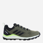 Buty sportowe trekkingowe męskie z membraną adidas Terrex Tracerocker IF0379 45.5 Zielone (4066765284334)