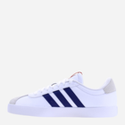 Чоловічі кеди низькі adidas VL Court 3.0 ID6287 41.5 Білий/Темно-синій (4067886695221) - зображення 2