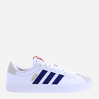 Tenisówki męskie z eko skóry adidas VL Court 3.0 ID6287 48 Biały/Ciemnoniebieski (4067886695191) - obraz 1