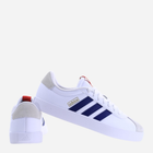 Чоловічі кеди низькі adidas VL Court 3.0 ID6287 44 Білий/Темно-синій (4067886695108) - зображення 3