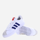 Tenisówki męskie z eko skóry adidas VL Court 3.0 ID6287 43.5 Biały/Ciemnoniebieski (4067886695207) - obraz 4