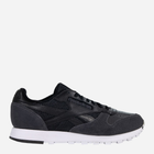 Чоловічі кросівки Reebok CL Leather BS5146 40.5 Чорні (4058031315217) - зображення 1