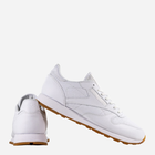 Buty sportowe męskie skórzane Reebok CL Leather PG BD1643 41 Białe (4057287700310) - obraz 3