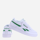 Чоловічі кеди низькі Reebok Club C Revenge Mu EG9271 41 Білий/Зелений (4062051326221) - зображення 3