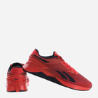 Buty na siłownię męskie Reebok Nano X3 HP6043 40.5 Czerwone (4066749660406) - obraz 3