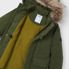 Kurtka parka chłopięca Mayoral 4.468-63 134 cm Oliwkowa (8445865464147) - obraz 2