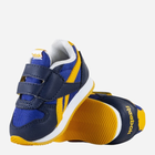 Buty sportowe chłopięce na rzepy Reebok Royal Cljog V49014 17 Ciemnogranatowe (4051042564360) - obraz 4