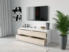 ТБ тумба Moreli ST-223 Ш1400/В530/Г400 Білий-Дуб сонома