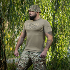 Футболка M-Tac Logo Tan 3XL - изображение 10