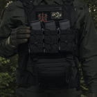 Сумка-напашник PRO 1-го Ukrarmor класу захисту. Розмір L (16х28 см). Матеріал Cordura 500D. Чорний - зображення 3