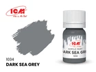Акрилова фарба 12мл. - Dark Sea Grey ICM (1034)