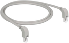 Patchcord DeLock Cat 6a S/FTP 1 m Szary (4043619858774)