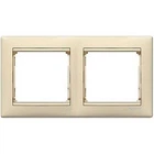 Рамка Legrand Valena Classic пластик 2 поста 10х15 см Слоновая кость (774352)