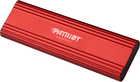 Dysk SSD Patriot Transporter Lite 1TB USB 3.2 Type-C Red (PTPL1TBPEC) External - obraz 2