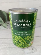 Горошок зелений консервований NASZA SPIZARNIA 400 г