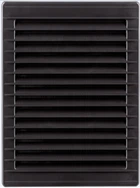 Вентиляційна решітка Airroxy 140x210 graphite графіт чорний 02-343