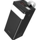 Внешний портативный аккумулятор Павербанк HOCO J86A Powermaster 50000mAh 22.5W 2USB/1Type-C с быстрой зарядкой QC3.0+PD3.0 Black