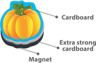 Набір магнітних з дошкою Roter Kafer Овочі та фрукти RK2090-06 (5903858960388) - зображення 7