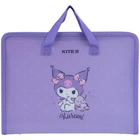 Папка-портфель на блискавці Kite Kuromi HK24-202, 1 відділення, A4