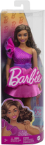 Lalka Mattel Barbie Fashionistas nr 225 Sukienka wieczorowy róż 30 cm (0194735176793)