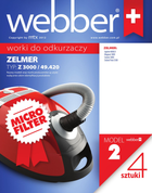 Набір мішків для пилососа Webber Zelmer 3000 (02WWMZ3000)