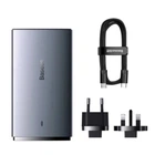 Сітчастий зарядний пристрій Baseus GaN5 Pro Ultra-Slim Fast Charger C+U 65W Gray