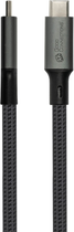 Kabel Good Connections USB 4.0 240 W 8K 60 Hz 0.5 m Black (2404-TK005A) - obraz 4