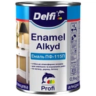 Эмаль алкидная DELFI ПФ-115П коричневый 0,9 кг