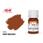 Акрилова фарба Deep Brown / Темно-коричневий ICM 1008