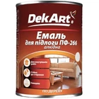Эмаль алкидная DEKART ПФ-266 красно-коричневый 2,8 кг