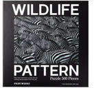 Puzzle Printworks Wildlife Pattern Zebra 52 x 38 cm 500 elementów (7350108172462) - obraz 1