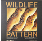 Puzzle Printworks Wildlife Pattern Bee 52 x 38 cm 500 elementów (7350108172479) - obraz 1