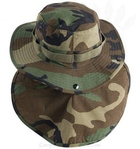 Панама HELIKON-TEX із захистом шиї Bonnie Hat PolyCotton Ripstop US Woodland (KA-BON-PR-04)