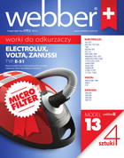 Набір мішків для пилососа Webber Electrolux Xio E51 (02WWME51)