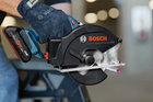 Акумуляторна циркулярна пила Bosch GKM 18V-50, 2 x GBA 18V 5.0 Ah , GAL 18V-40 + диск Standard for Steel (06016B8002) - зображення 6