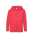 Толстовка дитяча Fruit of the Loom Premium hooded sweat jacket kids 116 см Червоний (062035040116)
