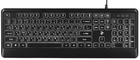 Клавиатура 2E KS110 Illuminated Black (2E-KS110UB) USB