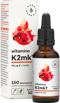 Witamina K2 Aura Herbals Mk7 30 ml AH313