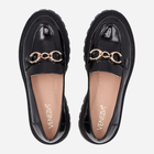 Loafersy damskie skórzane Venezia V002PABLOBM102 40 Czarne (5906140583616) - obraz 4